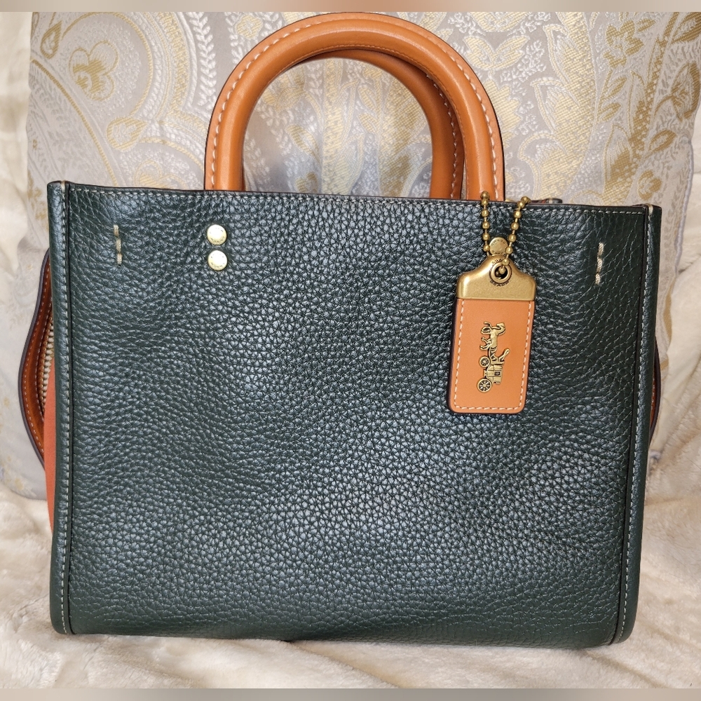 COACH ROGUE 25 COLORBLOCK AMAZON GREEN (2021)